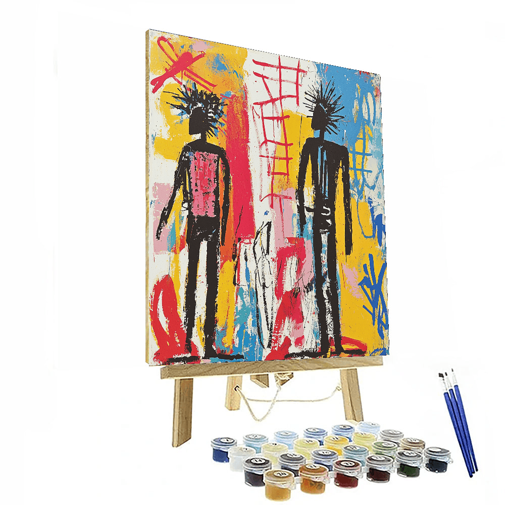 Jean-Michel Basquiat Inspired A Mosaic Of Cultures  Paint By Color