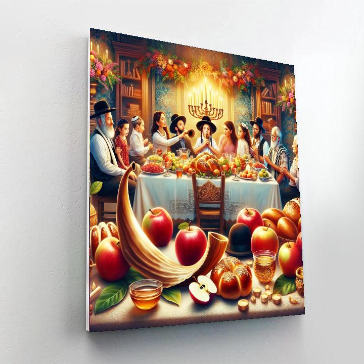 Rosh Hashanah - International Painting Number Kit