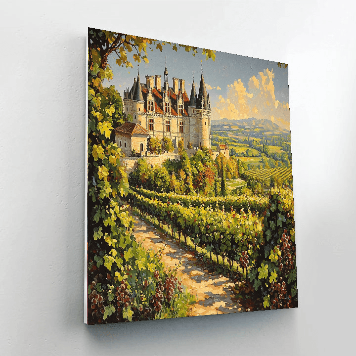 Loire Valley Castles - France Paint By Numbers