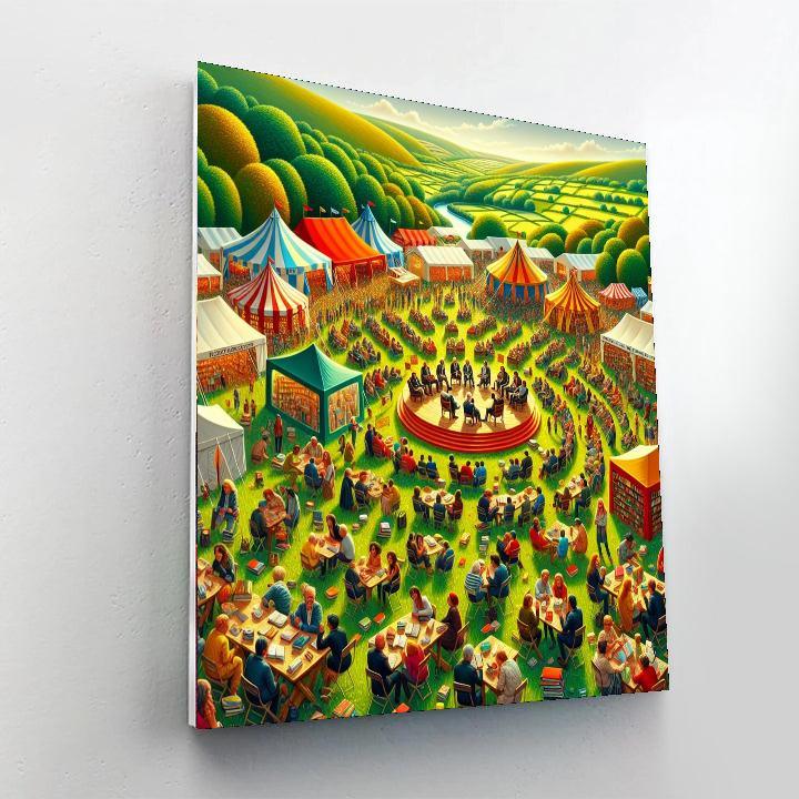 Hay Festival - Uk Numbered Painting Kits