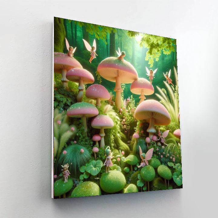 Pixie Forest Adventure DIY Paint By Numbers