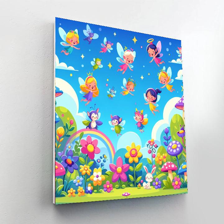 Exploring The Magical Garden Numbered Painting Kits