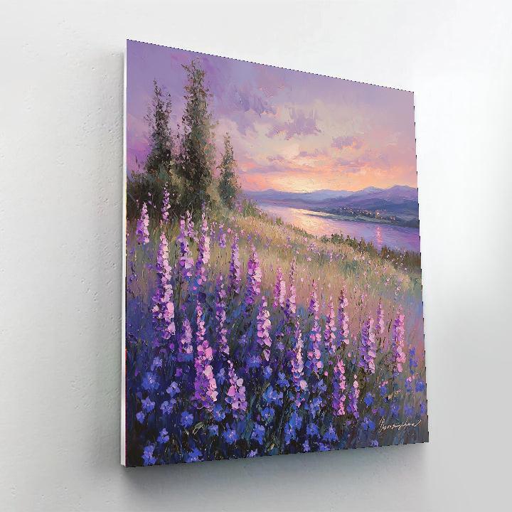 Twilight Walk With Mom Paint By Numbers