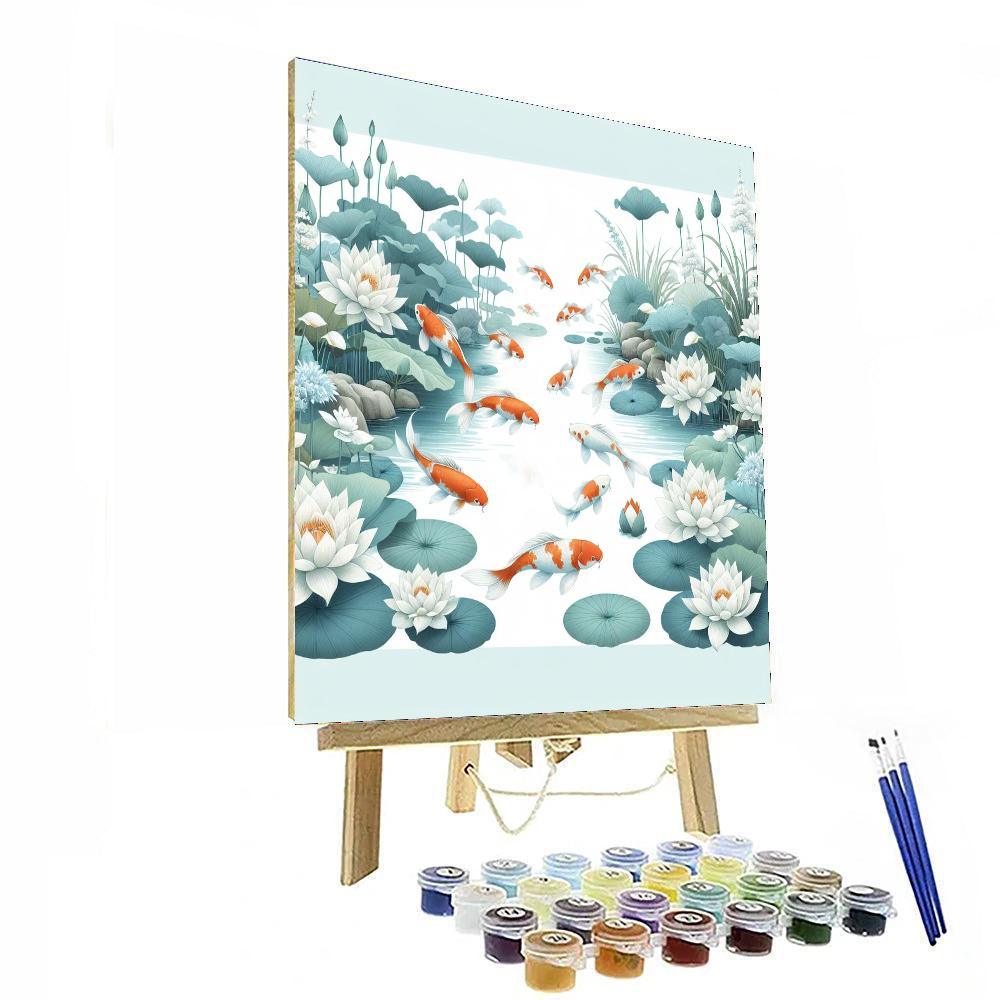 Tranquil Zen Water Garden - DIY Painting By Numbers Kit – Artistry Rack