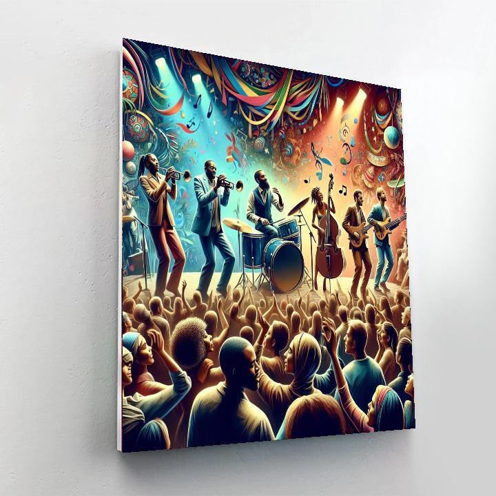 Tampere Jazz Happening - Tampere DIY Paint By Numbers