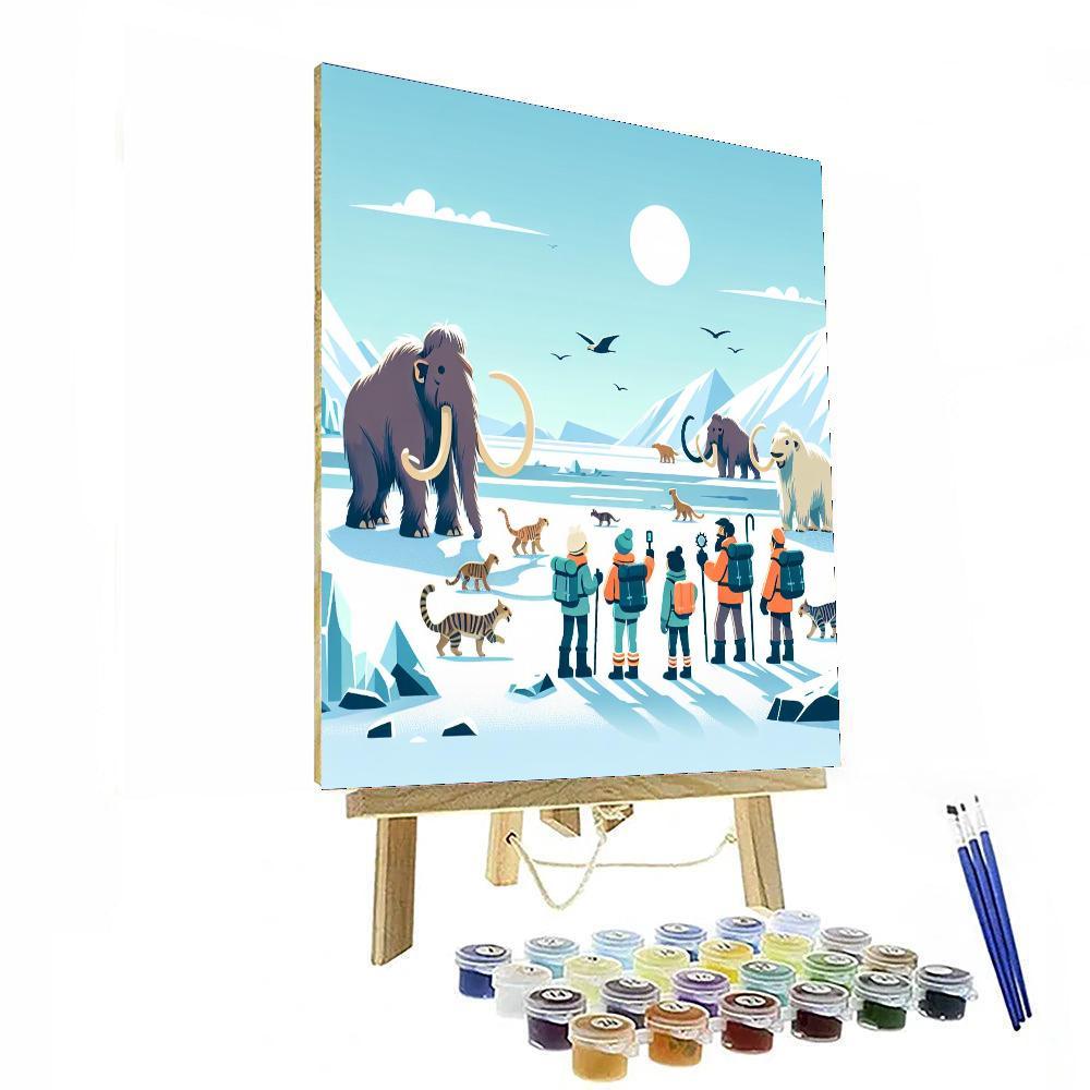Ice Age Discovery DIY Paint By Numbers
