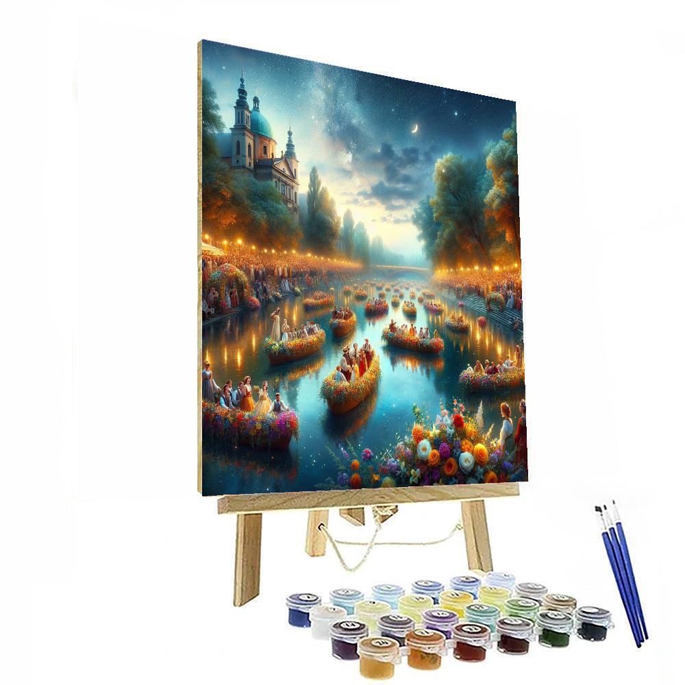 Kraków's Wianki Paint By Numbers Art