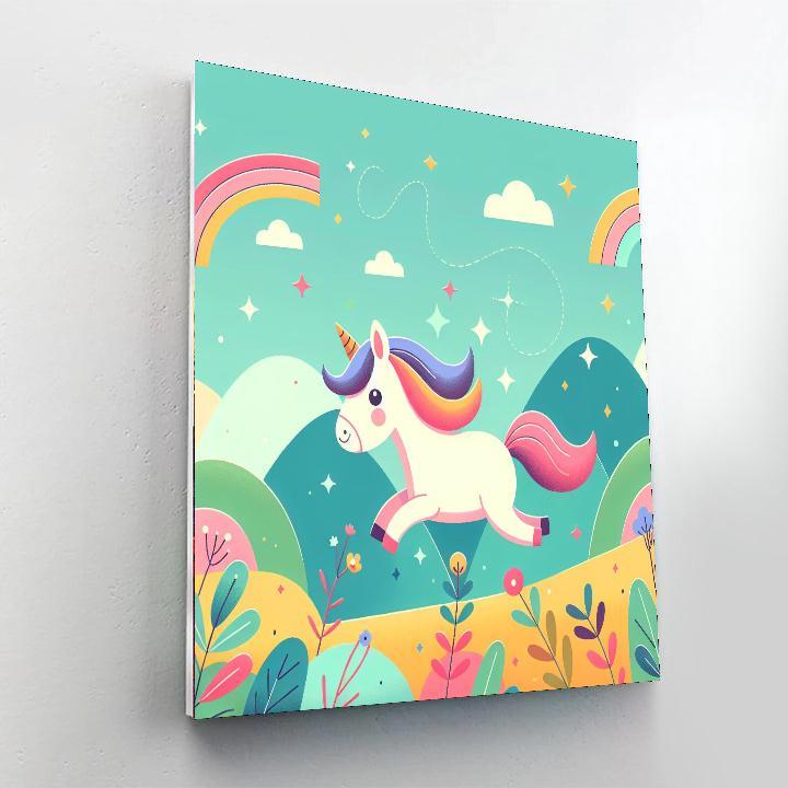 Enchanted Equine Encounter Paint By Number