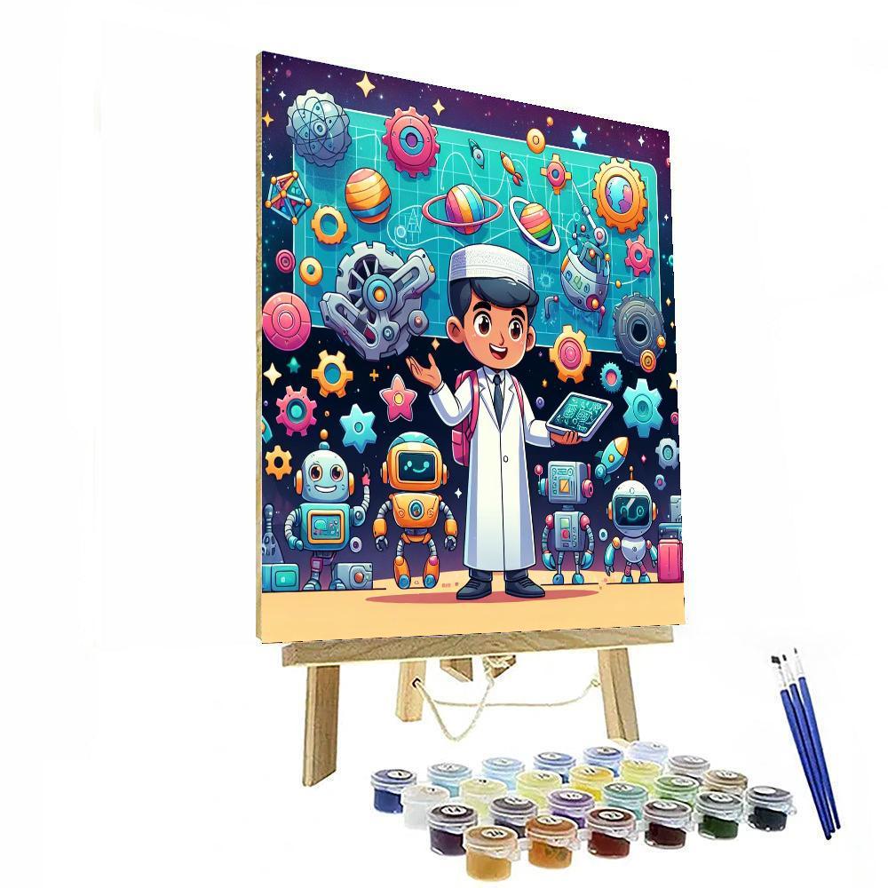 Robo Universe Expedition Paint By Numbers Kits
