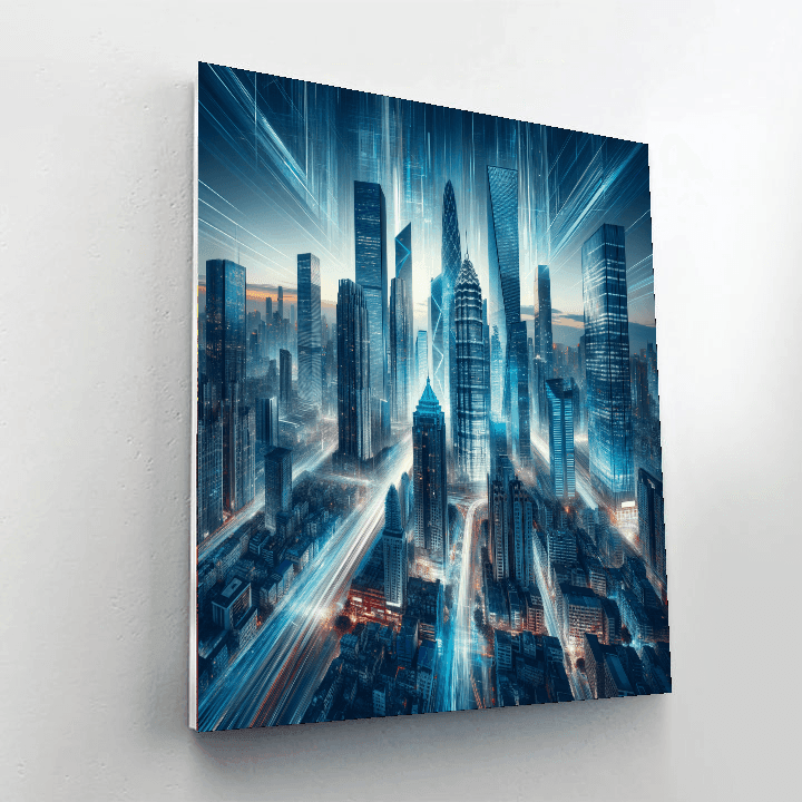 Urban City Vibe Paint By Numbers