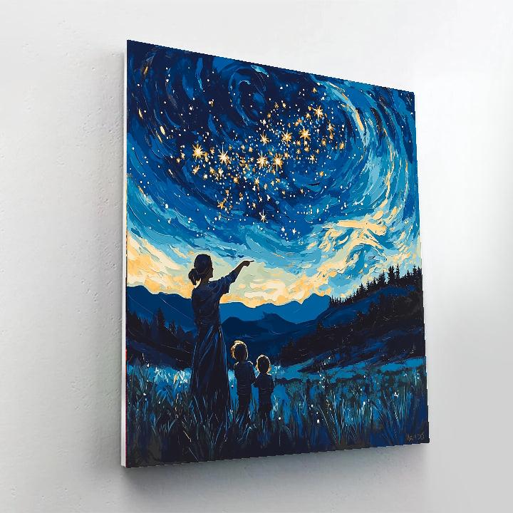 Guiding Through The Stars Paint By Numbers