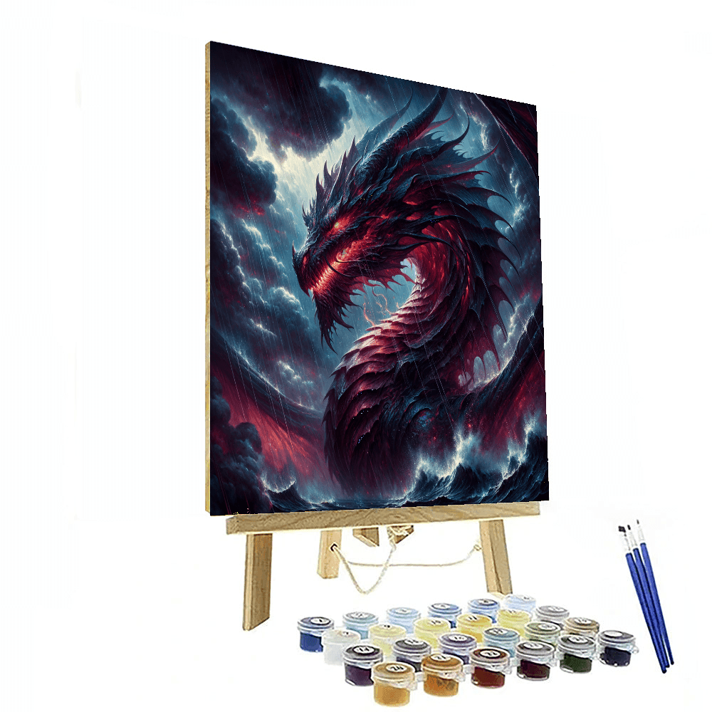 Dragon Mythos Paint By Number