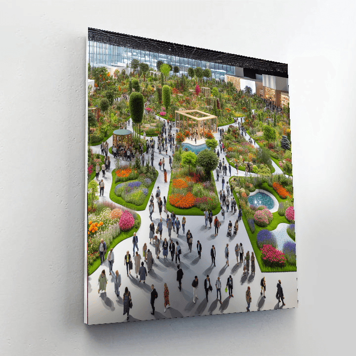 Floriade Expo - Netherlands Painting Number Kit