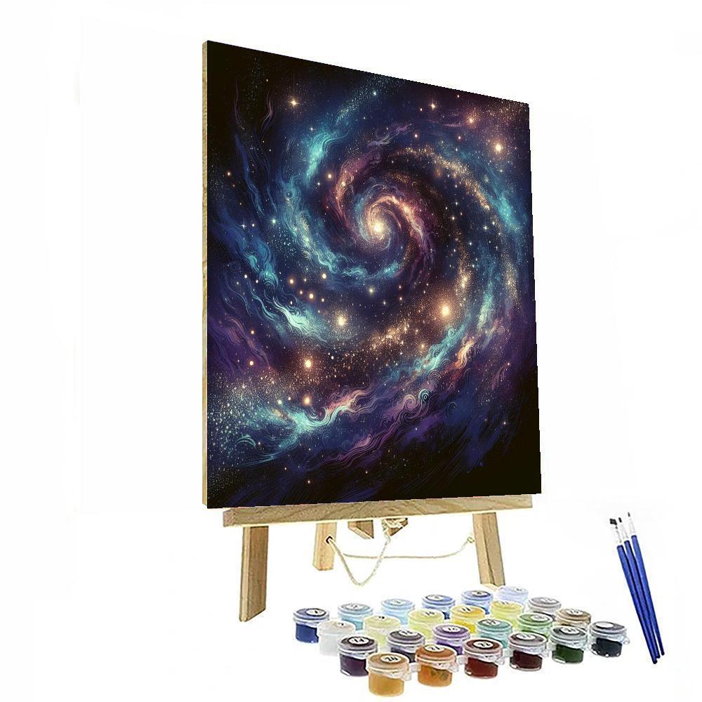 Starlit Night Journey Paint By Numbers