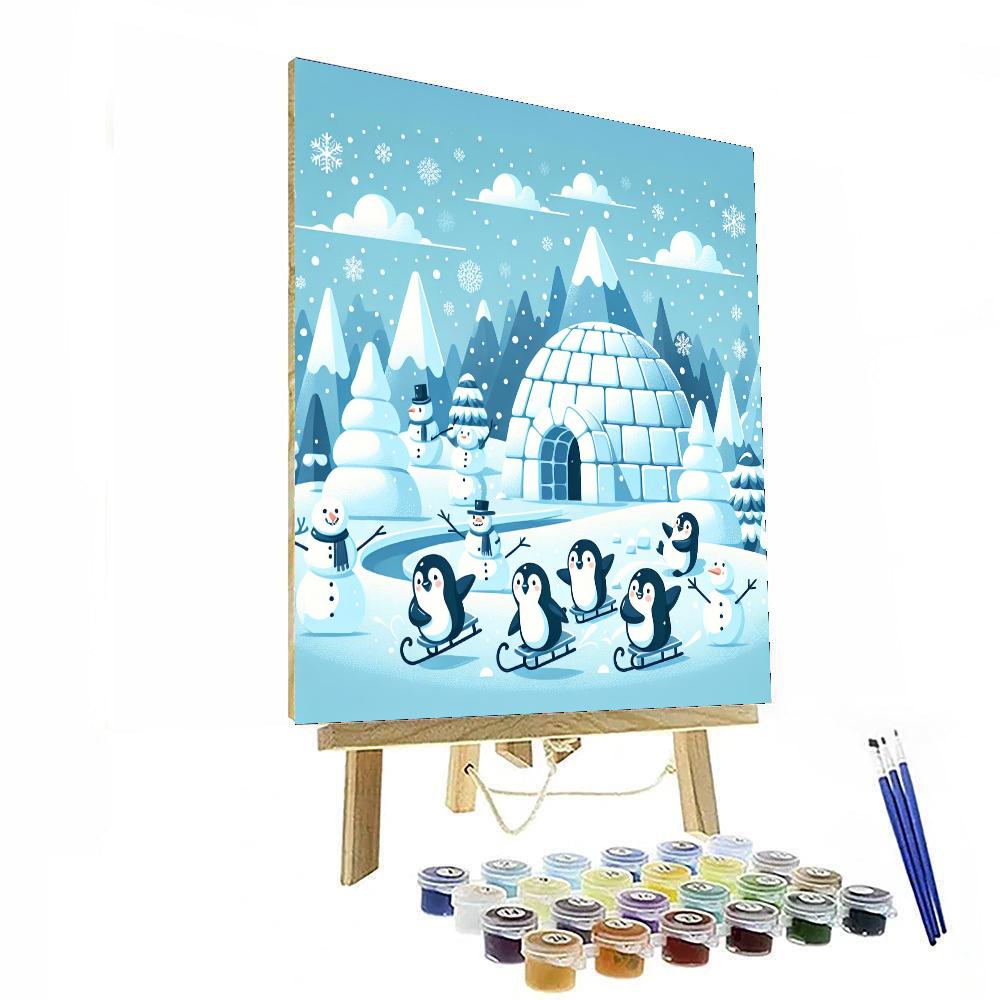Frosty Fun Numbered Painting Kits