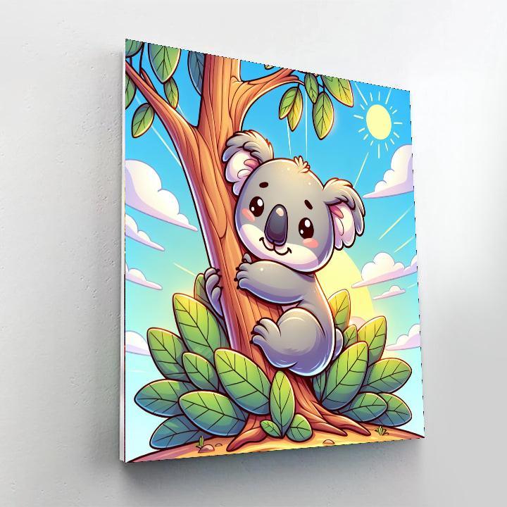 Cuddly Koala Dream Paint By Numbers