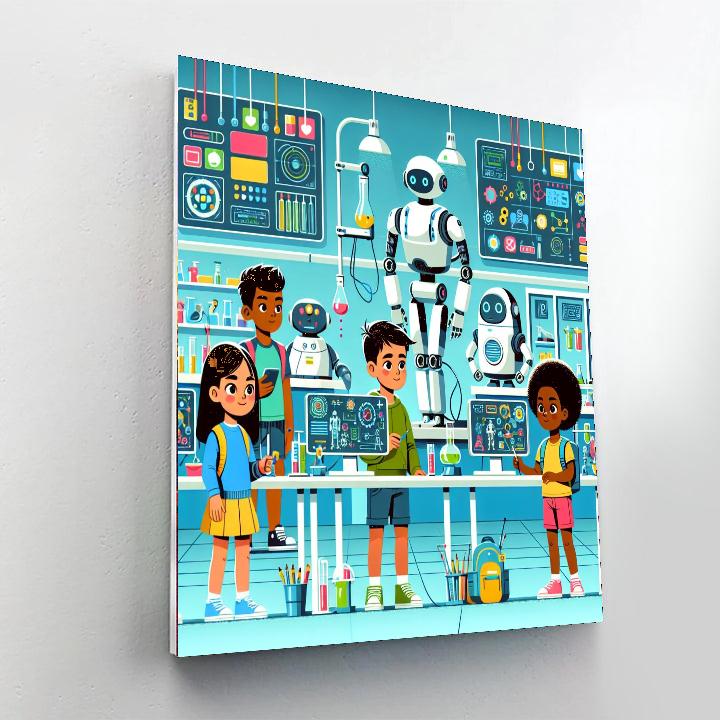 Robot Laboratory Challenge Painting Number Kit