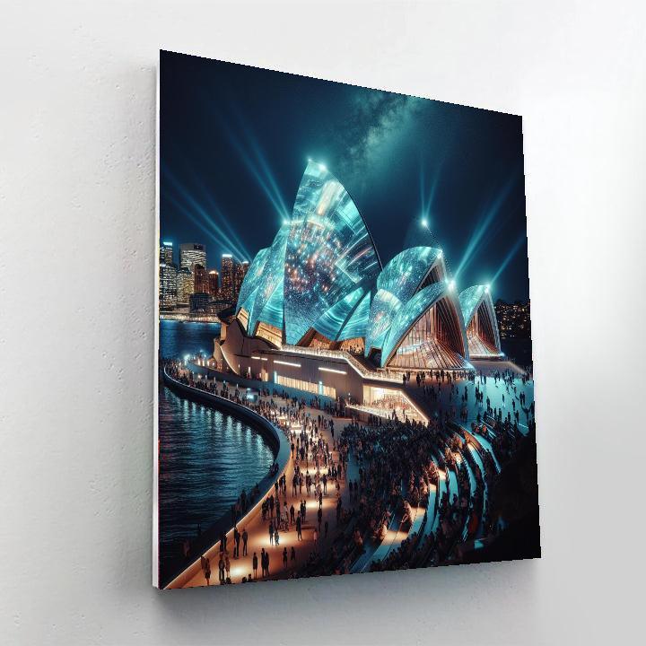 The Vivid Festival Paint By Number