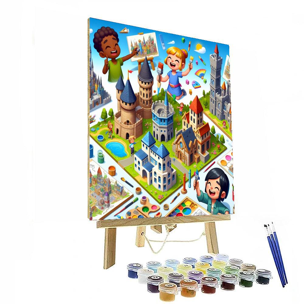 Adventurous Architects Number Painting