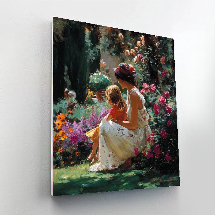 Blossom's First Breath Paint By Color