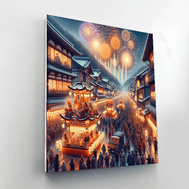 Chichibu Night Festival - Japan Paint By Number
