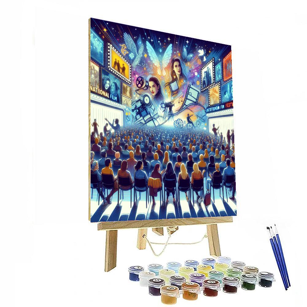 Beloit International Film Festival Numbered Painting Kits