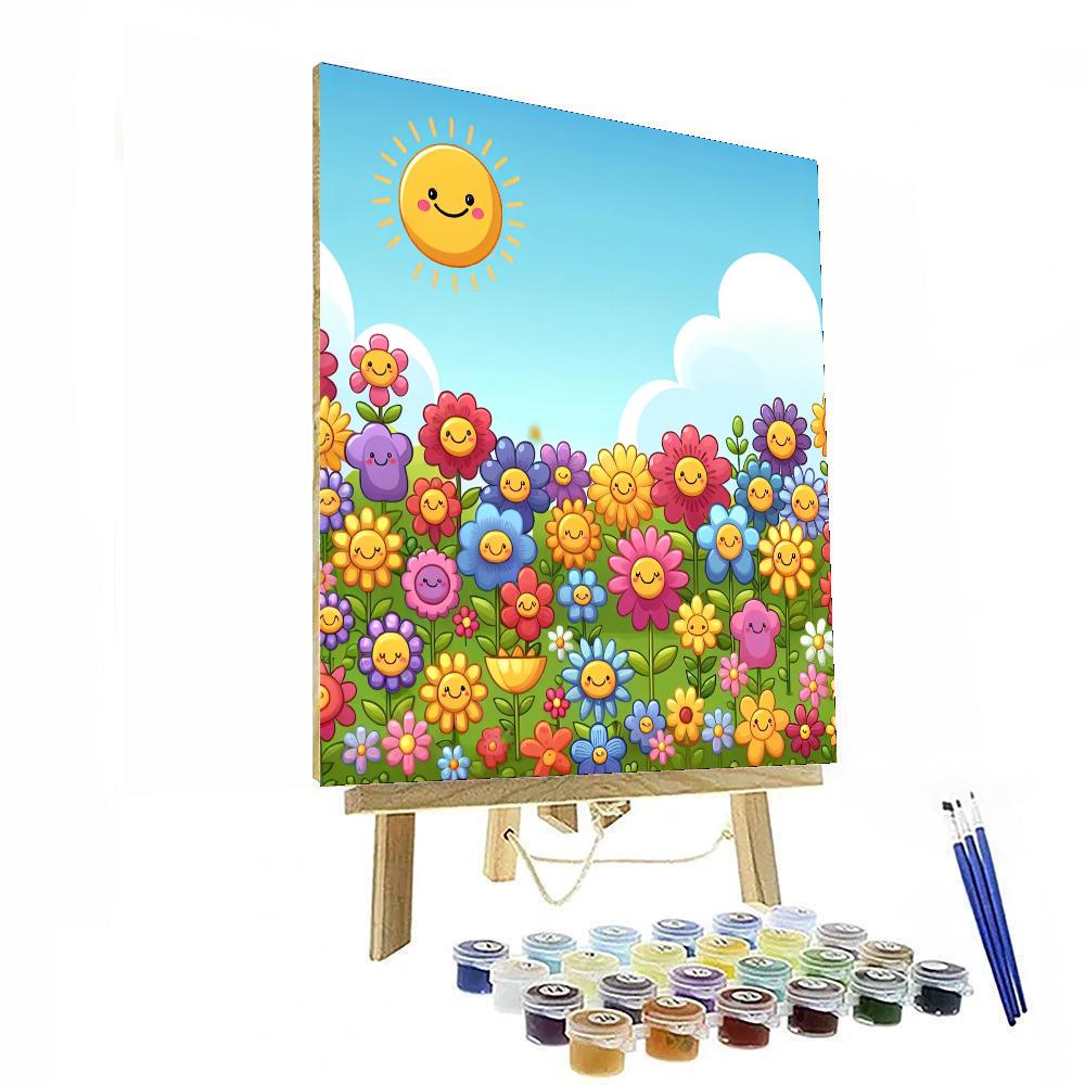 Wondrous Wildflowers Painting Number Kit