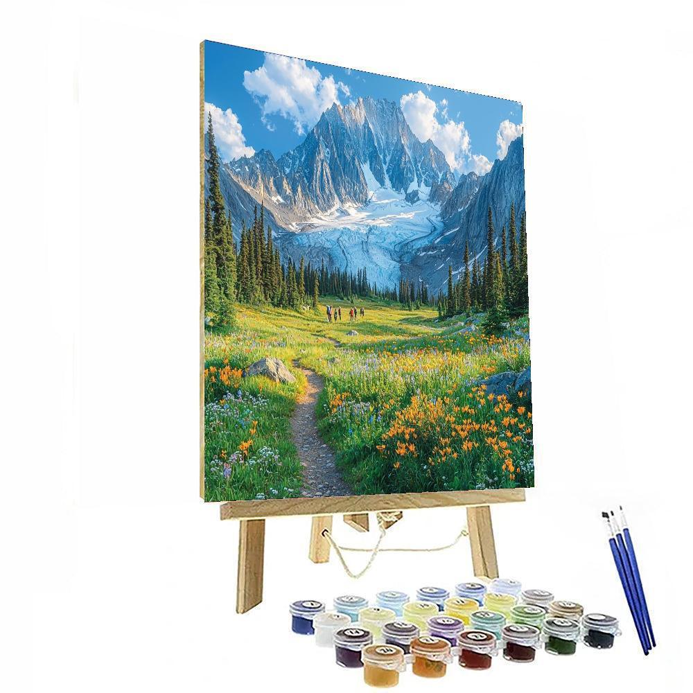 Mount Edith Cavell - Jasper National Park Paint By Numbers