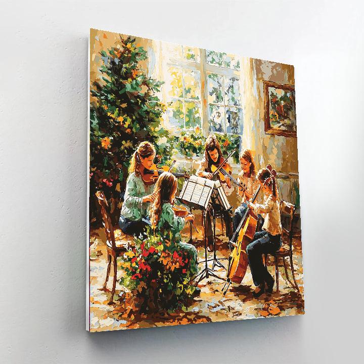 In Tune With Love Paint By Numbers