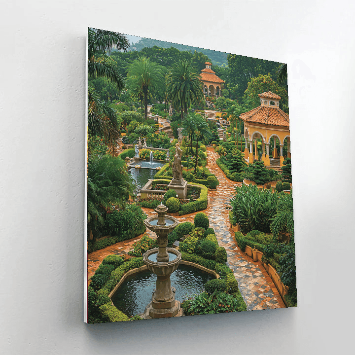 Hamilton Gardens - New Zealand Paint By Numbers Kits