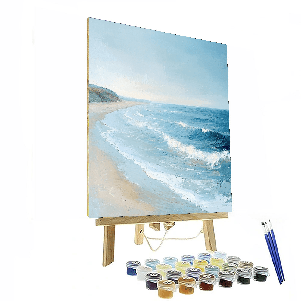 Monet Inspired Ocean Breeze  Painting By Numbers Kit