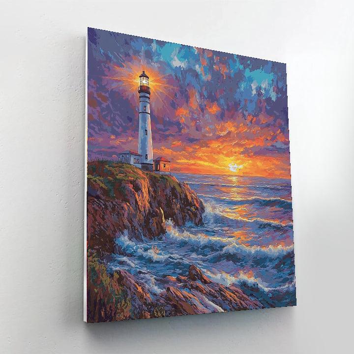 Mother's Guiding Light Paint By Color