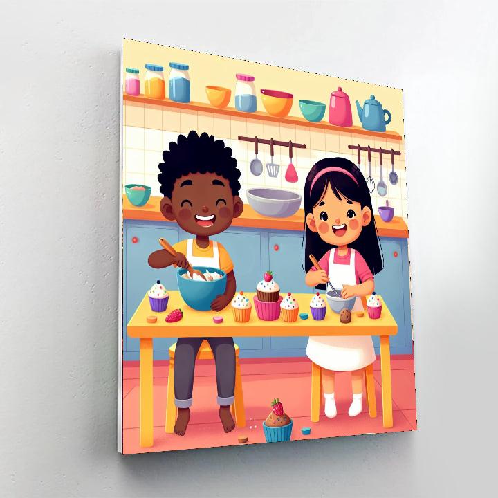 Little Chef’s Bakery Paint By Number