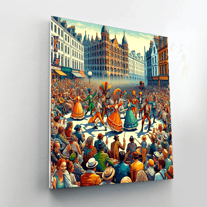 Edinburgh Festival Fringe - Edinburgh Painting By Numbers Kit