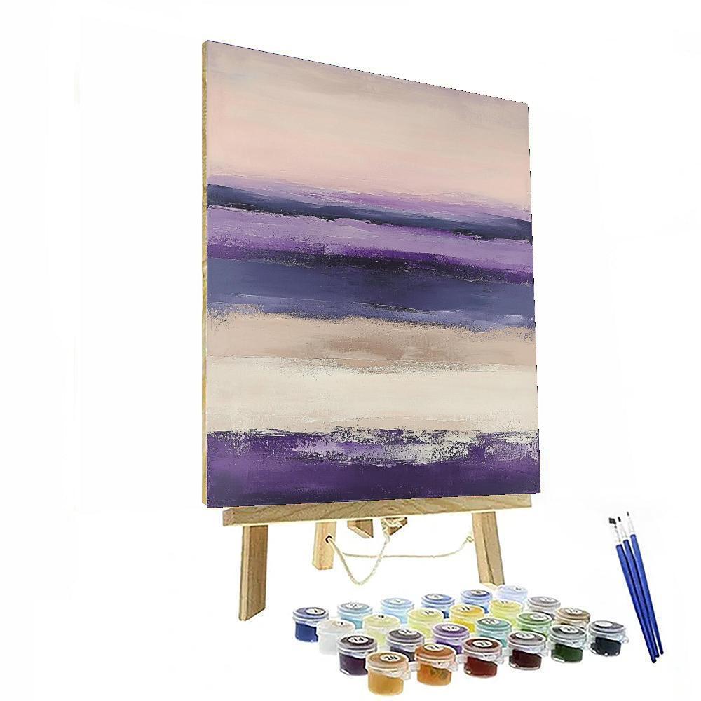 Mark Rothko Inspired Harmony Of Hues  Painting Number Kit
