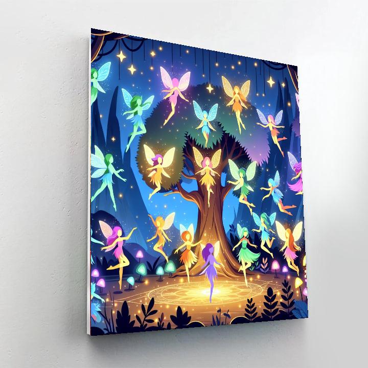 Fantasy Realm Of Fairies Paint By Numbers