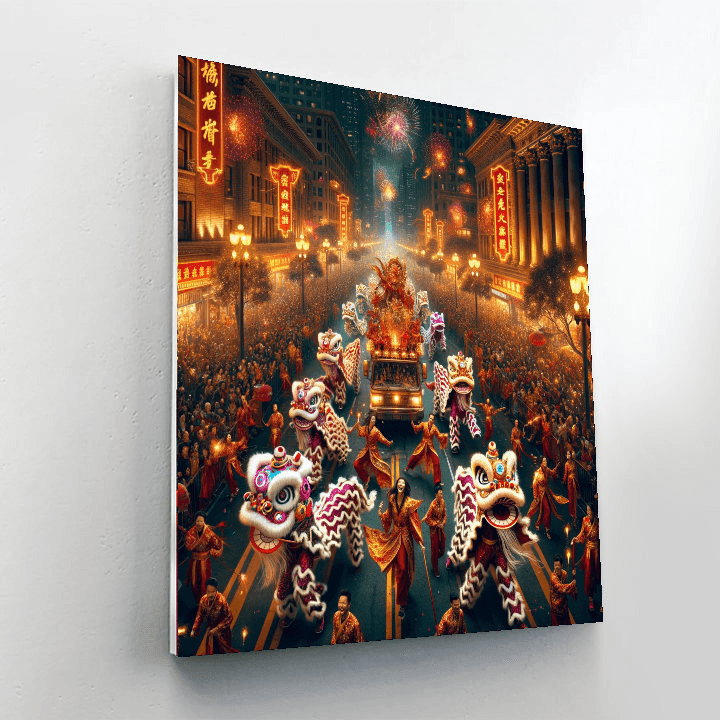 San Francisco Chinese New Year Festival - Usa Paint By Color