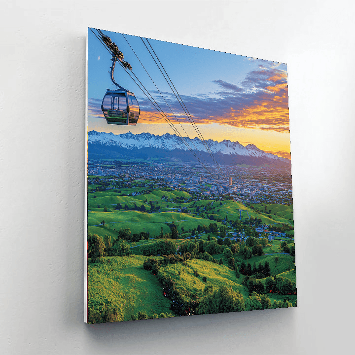 Christchurch Gondola - Christchurch Numbered Painting Kits