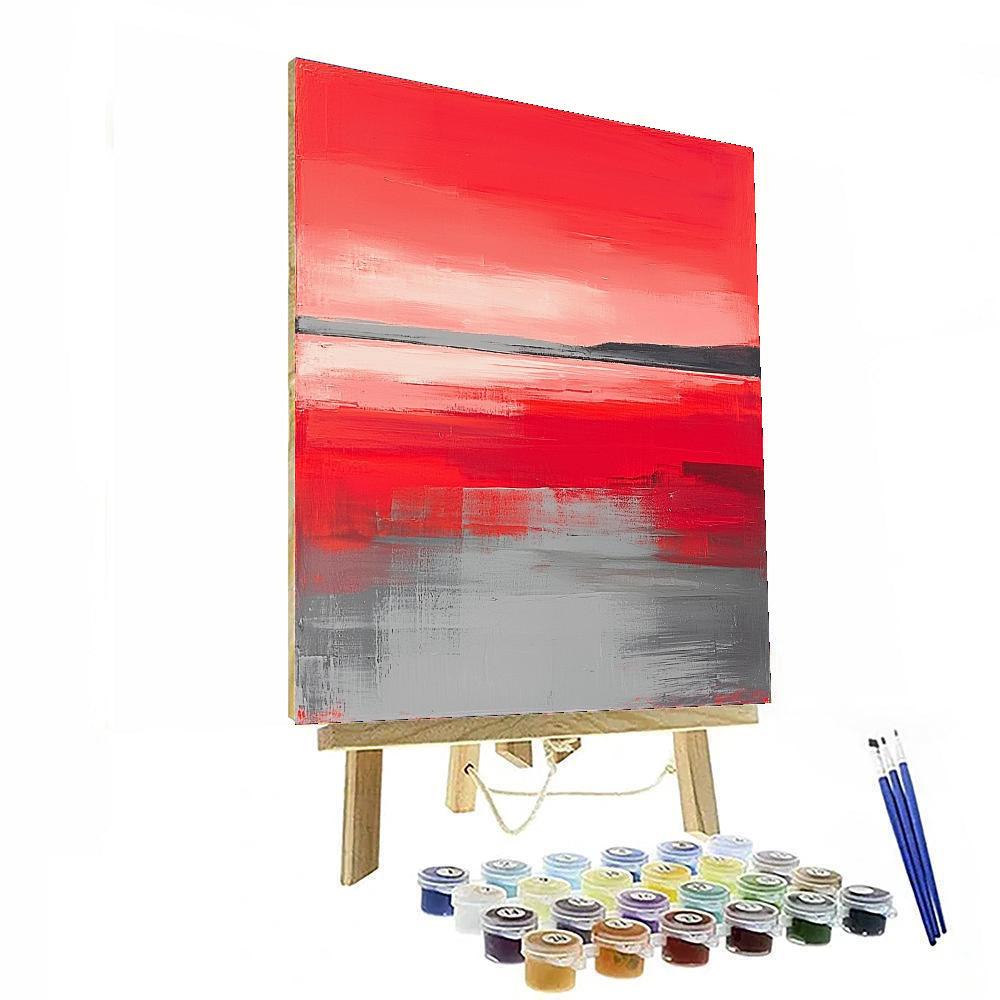 Mark Rothko Inspired Timeless Harmony  Painting Number Kit