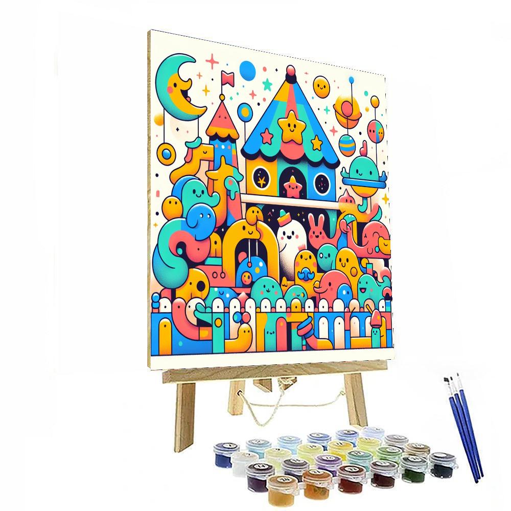Fairyland Funhouse Paint By Color