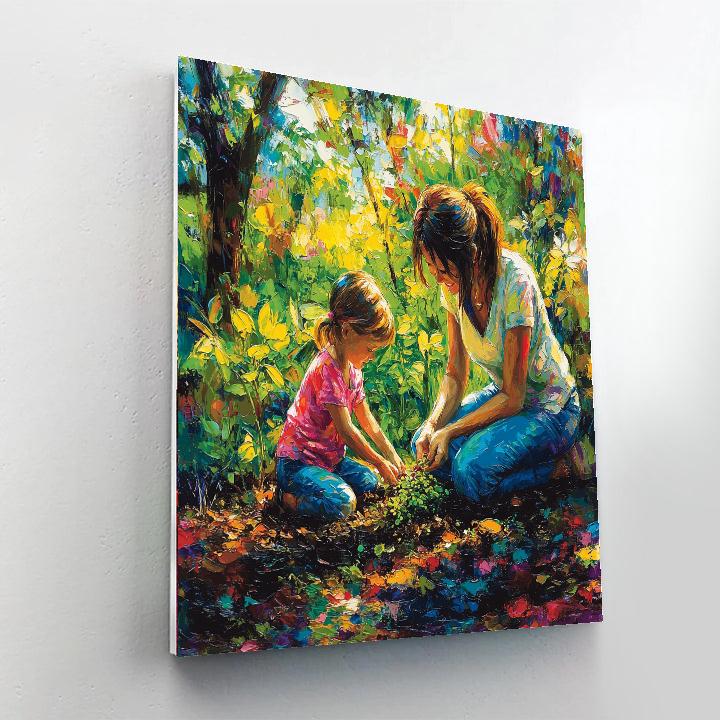 Our Little Garden Paint By Number