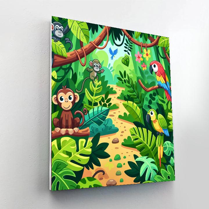 Jungle Trek Paint By Number