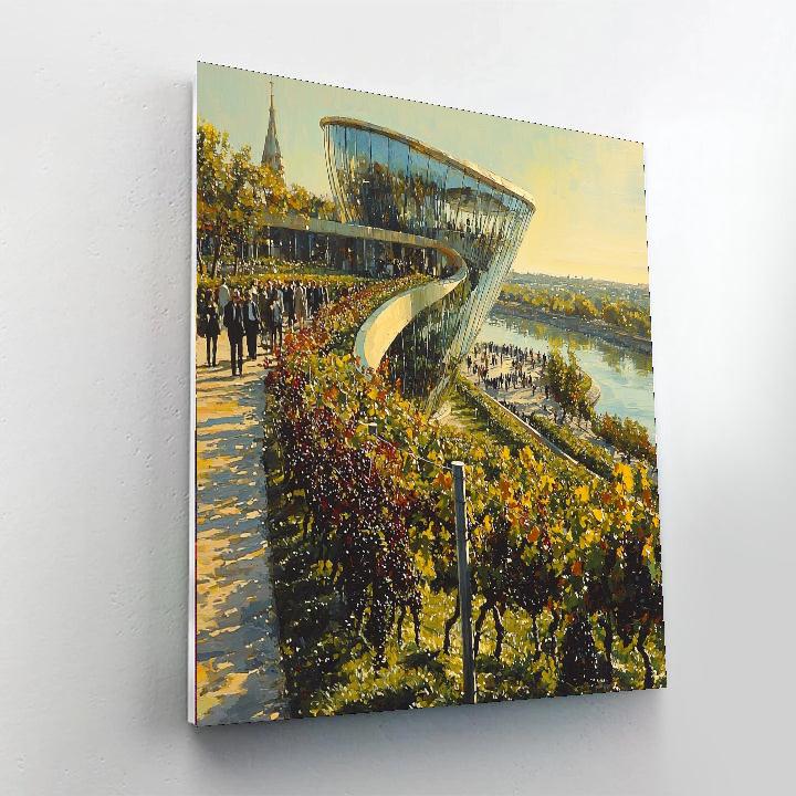 Bordeaux Wine Museum DIY Paint By Numbers