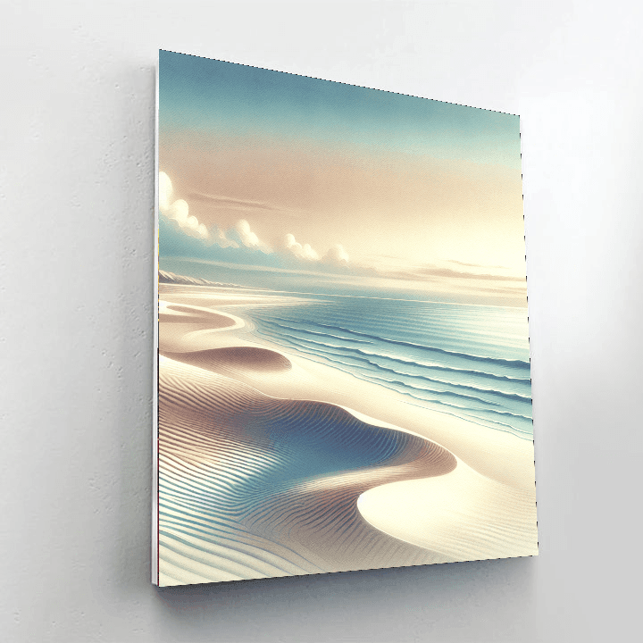 Idyllic Coastal Retreat Number Painting