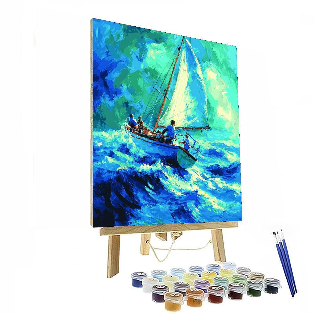 Sailing Through Life Paint By Numbers Kits