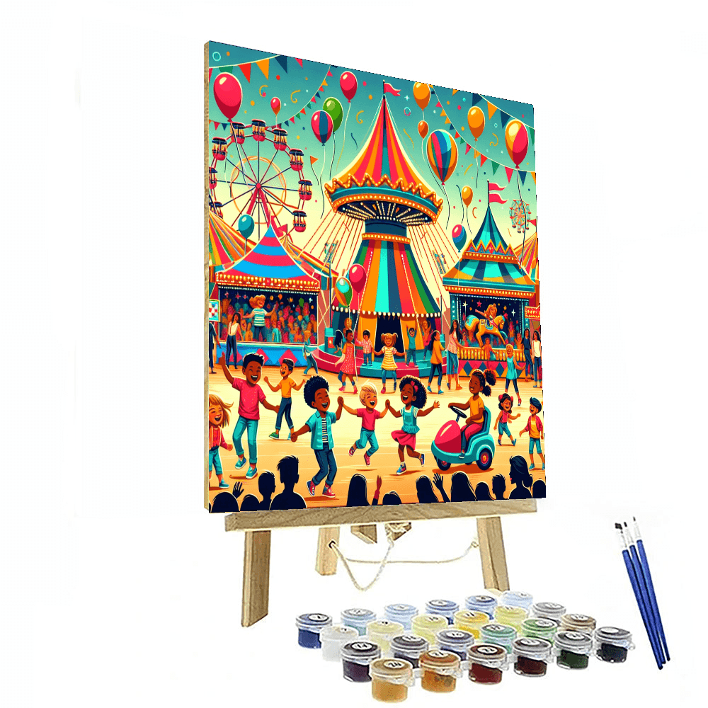 Epic Carnival Adventure Number Painting
