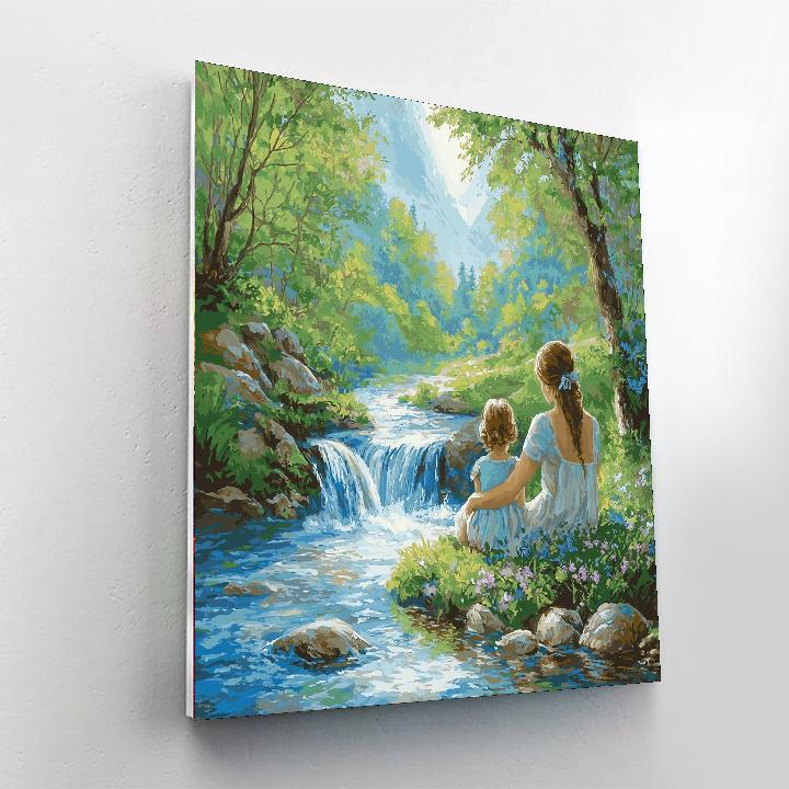 Serenade By The Stream Paint By Numbers Kits