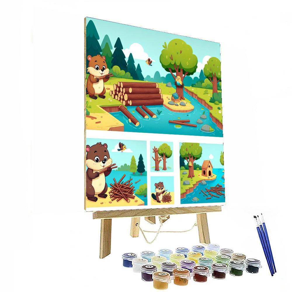 Animal Architects DIY Paint By Numbers