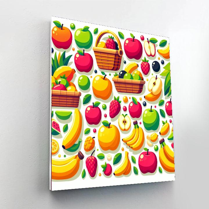 Fruity Fun Numbered Painting Kits
