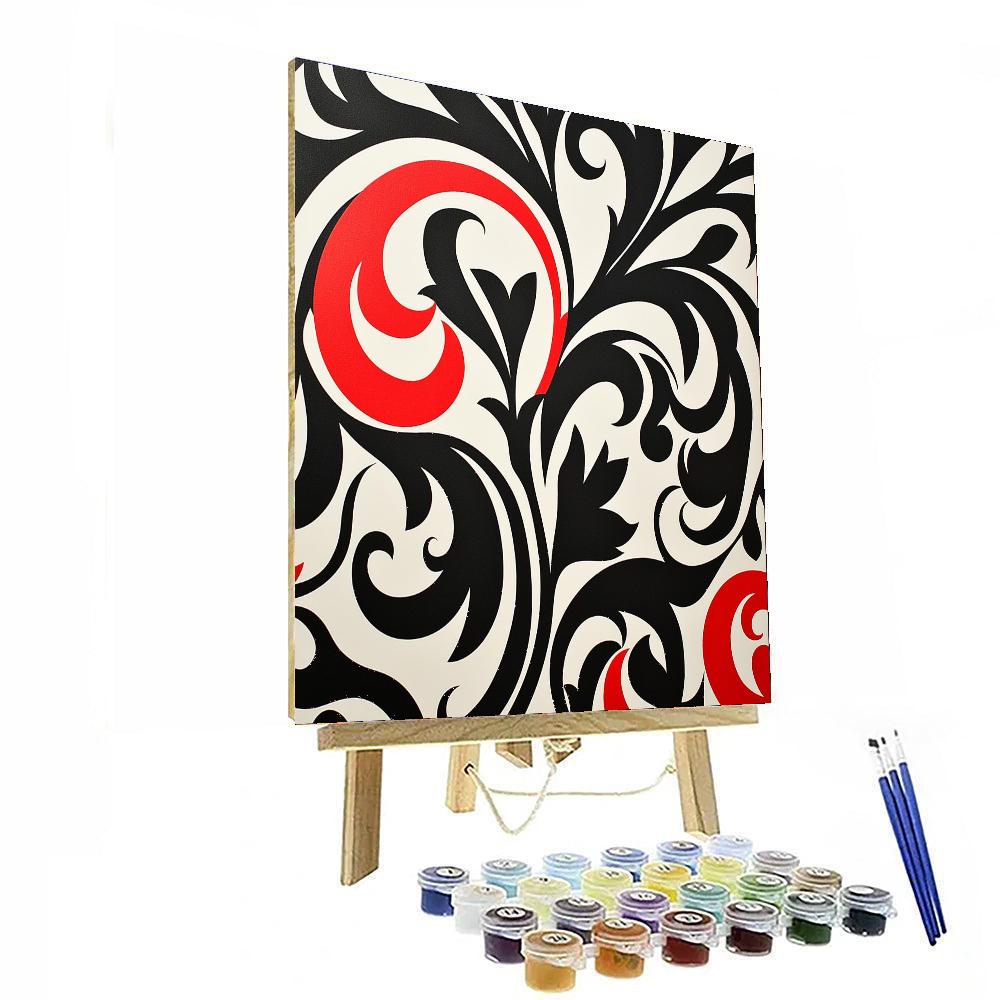 Banksy Inspired Revolution In Patterns  DIY Paint By Numbers